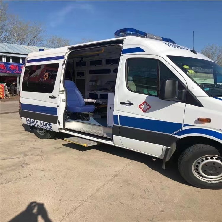 金塔私人长途救护车出租转院回家