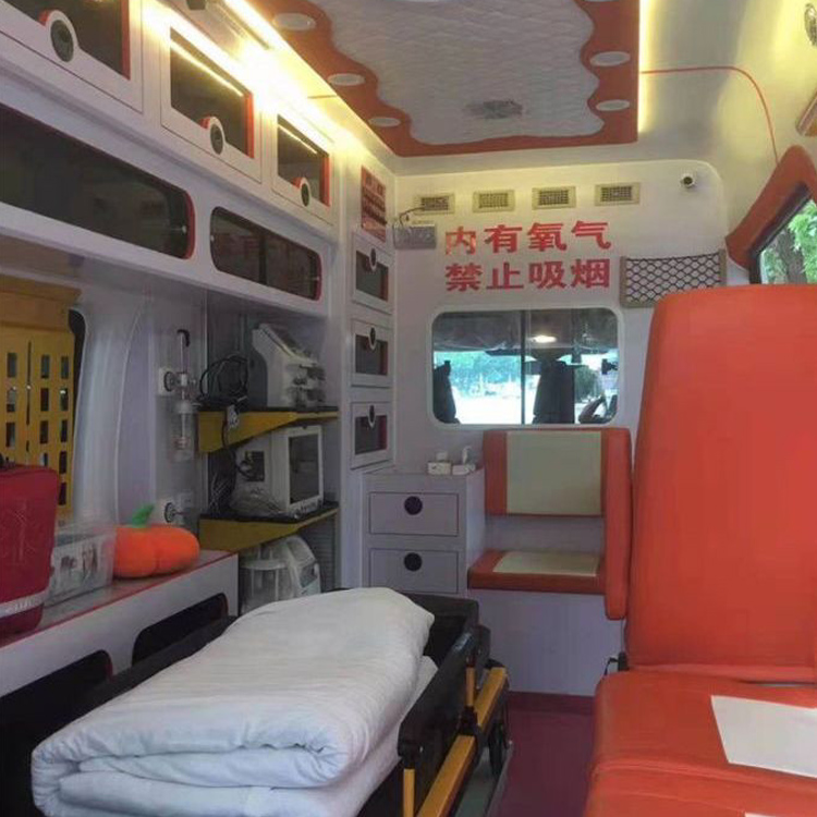 金塔癌症租赁救护车转运:为生命护航的科技与人文关怀